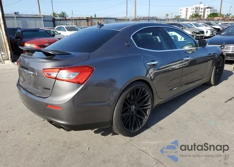2015 Maserati Ghibli z USA, uszkodzony, nr VIN ZAM57XSA2F1159407